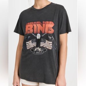 Anine Bing Vintage Logo T-Shirt